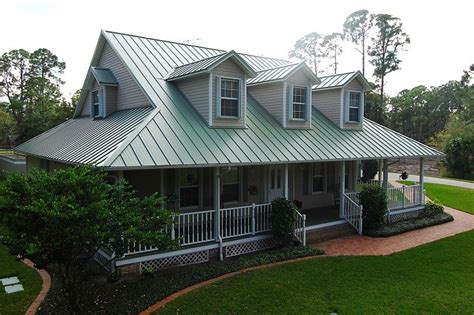 sage house metal roof|green metal roofing.